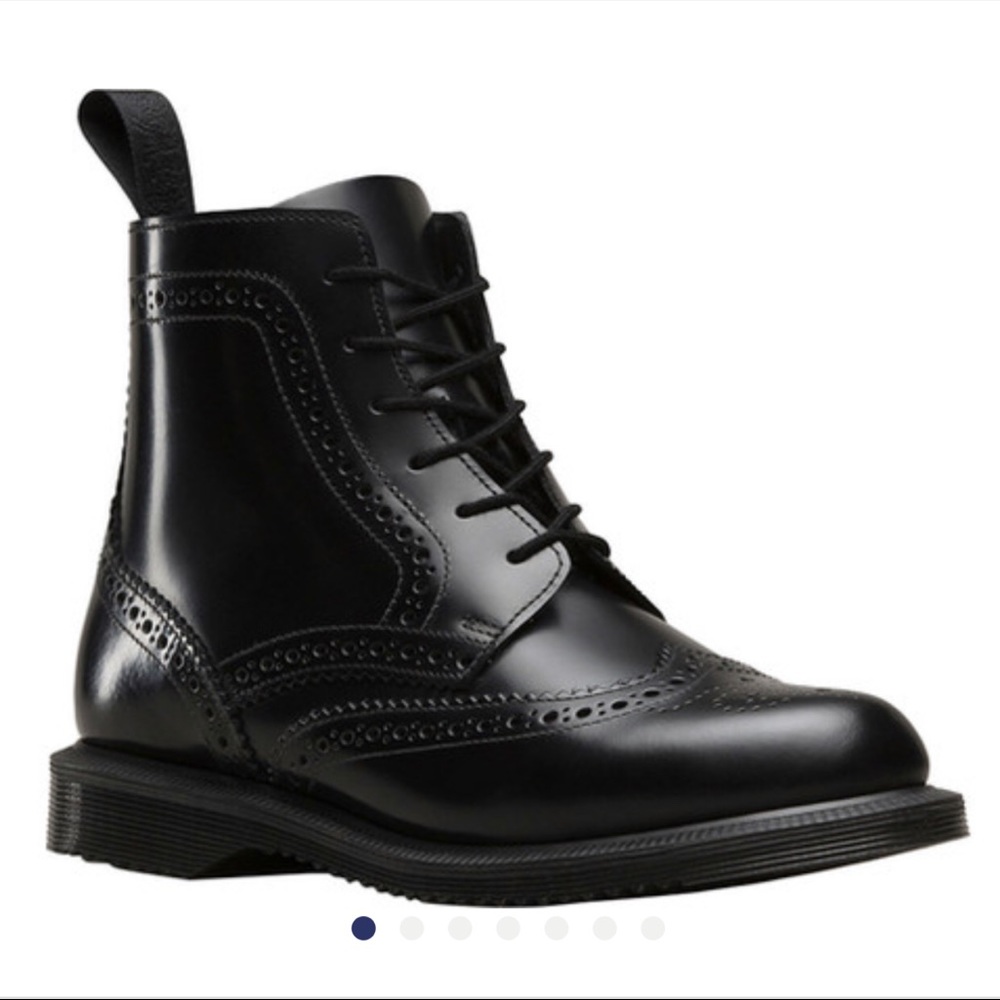 Dr. Martens Delphine Oxford Booties Black **NEW***